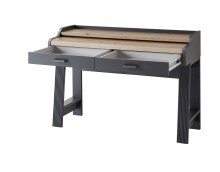 Sekretär >Jasmin< in Graphit - 120x84x53cm (BxHxT)