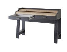 Sekretär >Jasmin< in Graphit - 120x84x53cm (BxHxT)