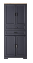 Regal-Set >Jasmin< in Graphit - 172x204x38cm (BxHxT)