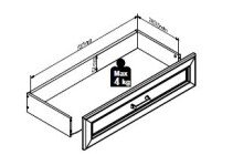 Regal-Set >Jasmin< in Pinie hell - 172x204x38cm (BxHxT)