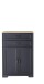 Regal-Set >Jasmin< in Graphit - 258x204x38cm (BxHxT)