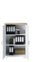 Regal-Set >Jasmin< in Pinie hell - 258x204x38cm (BxHxT)
