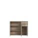 Kommode >Tembi< in Sonoma Eiche - 108,8x111,1x34,8cm (BxHxT)
