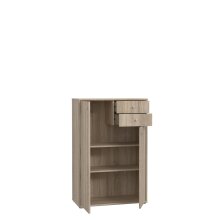 Kommode >Tembi< in Sonoma Eiche - 73,7x111,1x34,8cm (BxHxT)