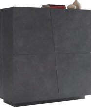 Highboard >Viterbo< in Schiefer Nachbildung -...
