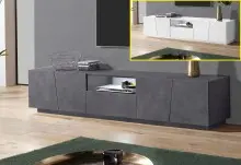 TV-Board >Viterbo< in Schiefer Nachbildung oder...