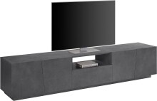 TV-Board >Viterbo< in Schiefer Nachbildung - 220x46x43cm (BxHxT)