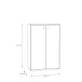 Kommode >Tembi< in Sonoma Eiche - 73,7x111,1x34,8cm (BxHxT)
