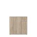 Kommode >Tembi< in Sonoma Eiche - 108,8x85,5x34,8cm (BxHxT)