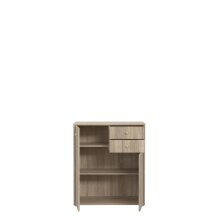 Kommode >Tembi< in Sonoma Eiche - 73,7x85,5x34,8cm (BxHxT)