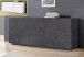 Sideboard >Viterbo< in Schiefer Nachbildung oder Weiß-Hochglanz