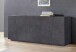 Sideboard >Viterbo< in Schiefer Nachbildung oder Weiß-Hochglanz