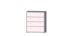Kommode >Tembi< in Sonoma Eiche - 73,7x85,5x34,8cm (BxHxT)