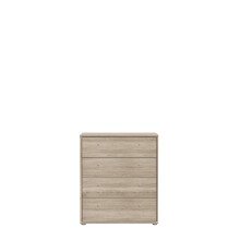 Kommode >Tembi< in Sonoma Eiche - 73,7x85,5x34,8cm (BxHxT)