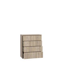 Kommode >Tembi< in Sonoma Eiche - 73,7x85,5x34,8cm (BxHxT)