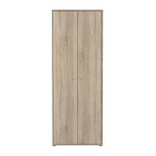 Aktenschrank >Tembi< in Sonoma Eiche - 73,7x197,5x34,8cm (BxHxT)
