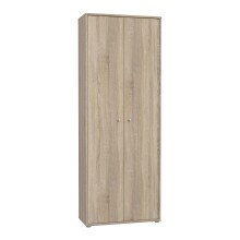 Aktenschrank >Tembi< in Sonoma Eiche - 73,7x197,5x34,8cm (BxHxT)
