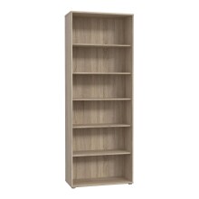 Regal >Tembi< in Sonoma Eiche - 73,7x197,5x34,8cm (BxHxT)