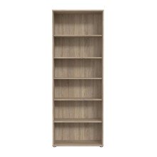 Regal >Tembi< in Sonoma Eiche - 73,7x197,5x34,8cm (BxHxT)