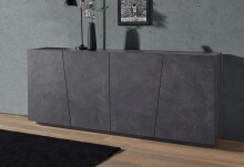Sideboard >Viterbo< in Schiefer Nachbildung -...