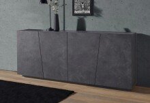Sideboard >Viterbo< in Schiefer Nachbildung -...