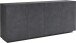 Sideboard >Viterbo< in Schiefer Nachbildung - 200x86x43cm (BxHxT)
