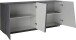 Sideboard >Viterbo< in Schiefer Nachbildung - 200x86x43cm (BxHxT)
