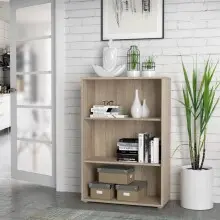 Regal >Tembi< in Sonoma Eiche - 73.7x111.1x34.8cm...