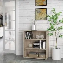 Regal >Tembi< in Sonoma Eiche - 73,7x85,5x34,8cm...