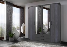 Kleiderschrank >Barton III< in  - 180x198x58cm (BxHxT)