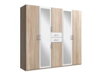 Kleiderschrank >Drugi I< in  - 225x208x58cm (BxHxT)