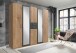 Kleiderschrank >Drugi I< in  - 225x208x58cm (BxHxT)