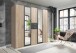 Kleiderschrank >Drugi I< in  - 225x208x58cm (BxHxT)