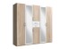 Kleiderschrank >Drugi I< in  - 225x208x58cm (BxHxT)