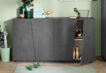 Sideboard >Viterbo< in Schiefer Nachbildung -...