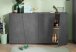 Sideboard >Viterbo< in Schiefer Nachbildung - 160x86x43cm (BxHxT)
