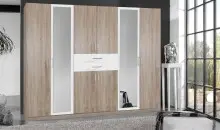 Kleiderschrank >Drugi II< in  - 270x208x58cm (BxHxT)