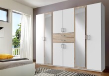 Kleiderschrank >Drugi II< in  - 270x208x58cm (BxHxT)