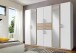 Kleiderschrank >Drugi II< in  - 270x208x58cm (BxHxT)