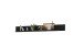 Wandboard >Artona< in Schwarz - 185,6x20x21,6cm (BxHxT)
