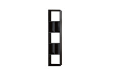 Wandregal >Artona< in Schwarz - 37,4x180,9x25,1cm...