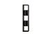 Wandregal >Artona< in Schwarz - 37,4x180,9x25,1cm (BxHxT)