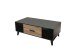 Couchtisch >Artona< in Artisan-Eiche, Schwarz - 125x46,6x65cm (BxHxT)