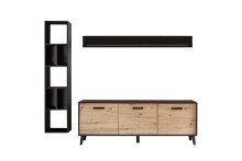 Wohnwand >DERA< (BxHxT: 320x200x46,4 cm) Artisan...