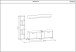 Wohnwand >DERA< (BxHxT: 320x200x46,4 cm) Artisan Eiche/Anthrazit Hochglanz