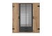 Kleiderschrank >Cheston< in Plankeneiche - 180x198x58cm (BxHxT)