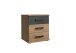Nachtkommode >Cheston< in Plankeneiche - 46x55x40cm (BxHxT)