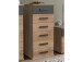 Kommode >Cheston< in Plankeneiche - 46x103x40cm (BxHxT)