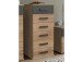 Kommode >Cheston< in Plankeneiche - 46x103x40cm (BxHxT)