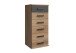 Kommode >Cheston< in Plankeneiche - 46x103x40cm (BxHxT)